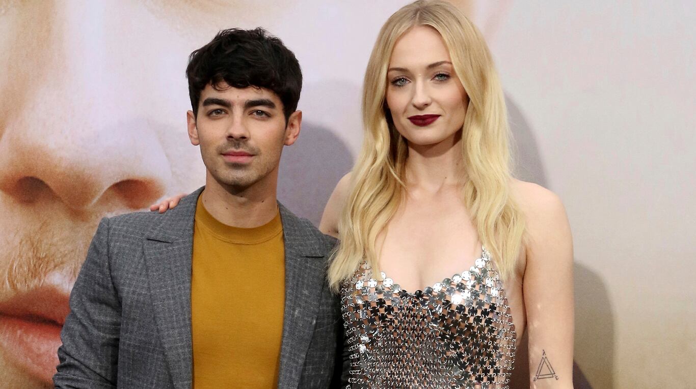 Joe Jonas y Sophie Turner. Foto: AP