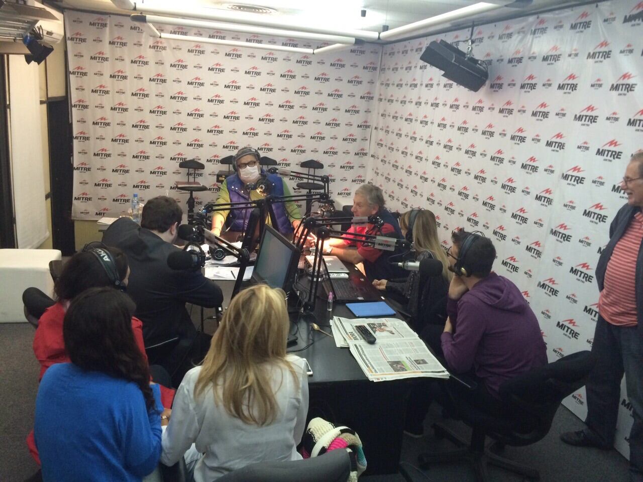 Jorge Lanata en su programa Lanata Sin Filtro. (Foto: Radio Mitre)