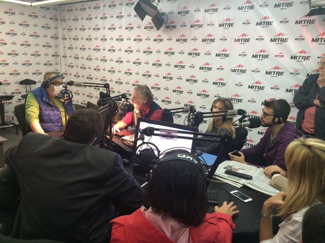 Jorge Lanata en su programa Lanata Sin Filtro. (Foto: Radio Mitre)