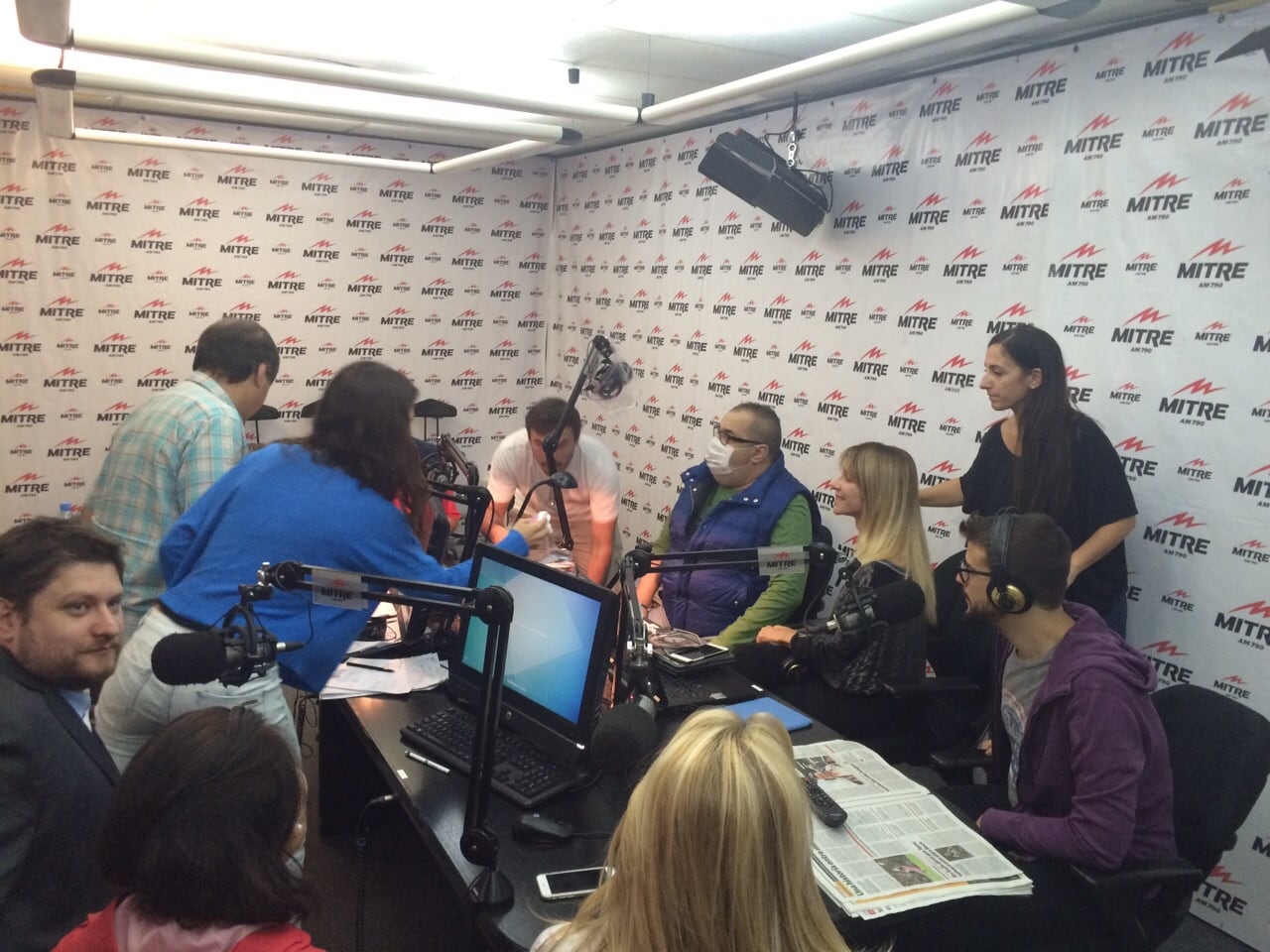 Jorge Lanata en su programa Lanata Sin Filtro. (Foto: Radio Mitre)