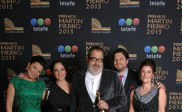 Jorge Lanata y su equipo radial. (Foto: Telefe)