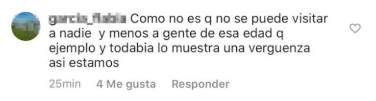 Jorge Rial compartió el emotivo reencuentro con su nieto: fuertes críticas acusándolo de romper la cuarentena