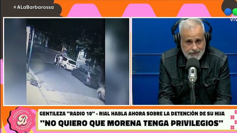 Jorge Rial confirmó que Morena cometió delitos y habló de su delicada situación: “No quiero privilegios”