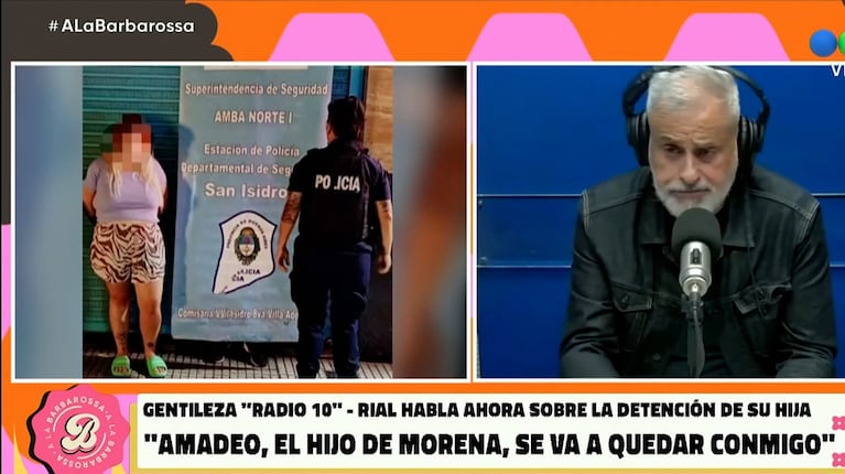 Jorge Rial confirmó que Morena cometió delitos y habló de su delicada situación: “No quiero privilegios”