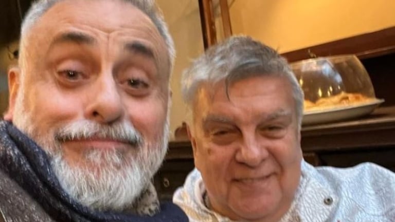 Jorge Rial confirmó su reconciliación con Luis Ventura con una foto de ellos juntos (Foto: Instagram)