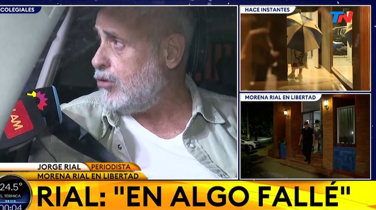 Jorge Rial habló del reencuentro de Morena con su bebé, tras ser liberada