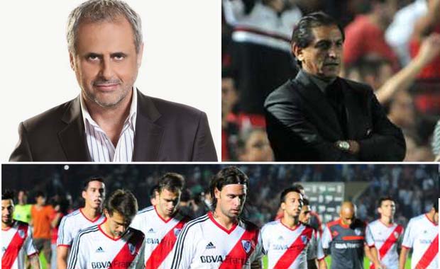 Jorge Rial, indignado con los jugadores de River y con Ramón Díaz, (Fotos: Ole.com)