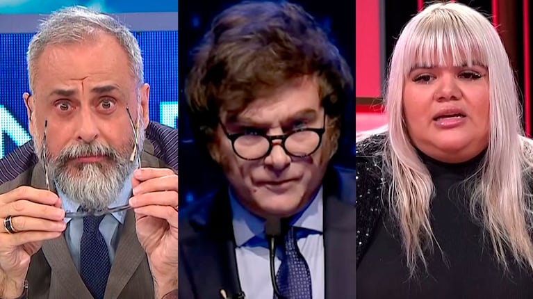 Jorge Rial usó un meme de su hija Morena para criticar a Javier Milei en el debate presidencial