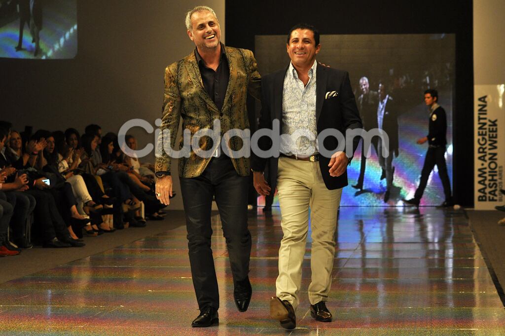 Jorge Rial y su socio Gustavo Arce. (Foto: Jennifer Rubio-Ciudad.com)