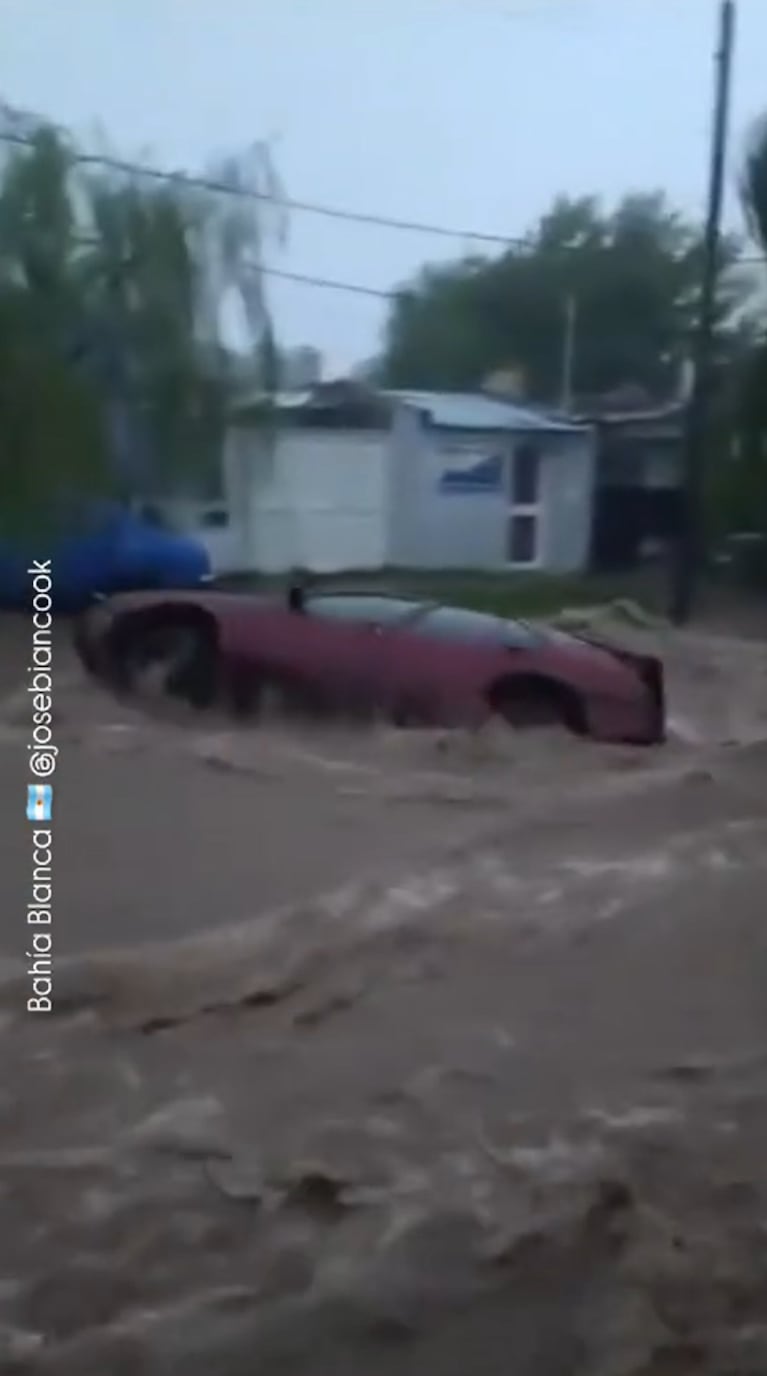 José habló del temporal en Bahía Blanca. Foto: IG | josebiancook