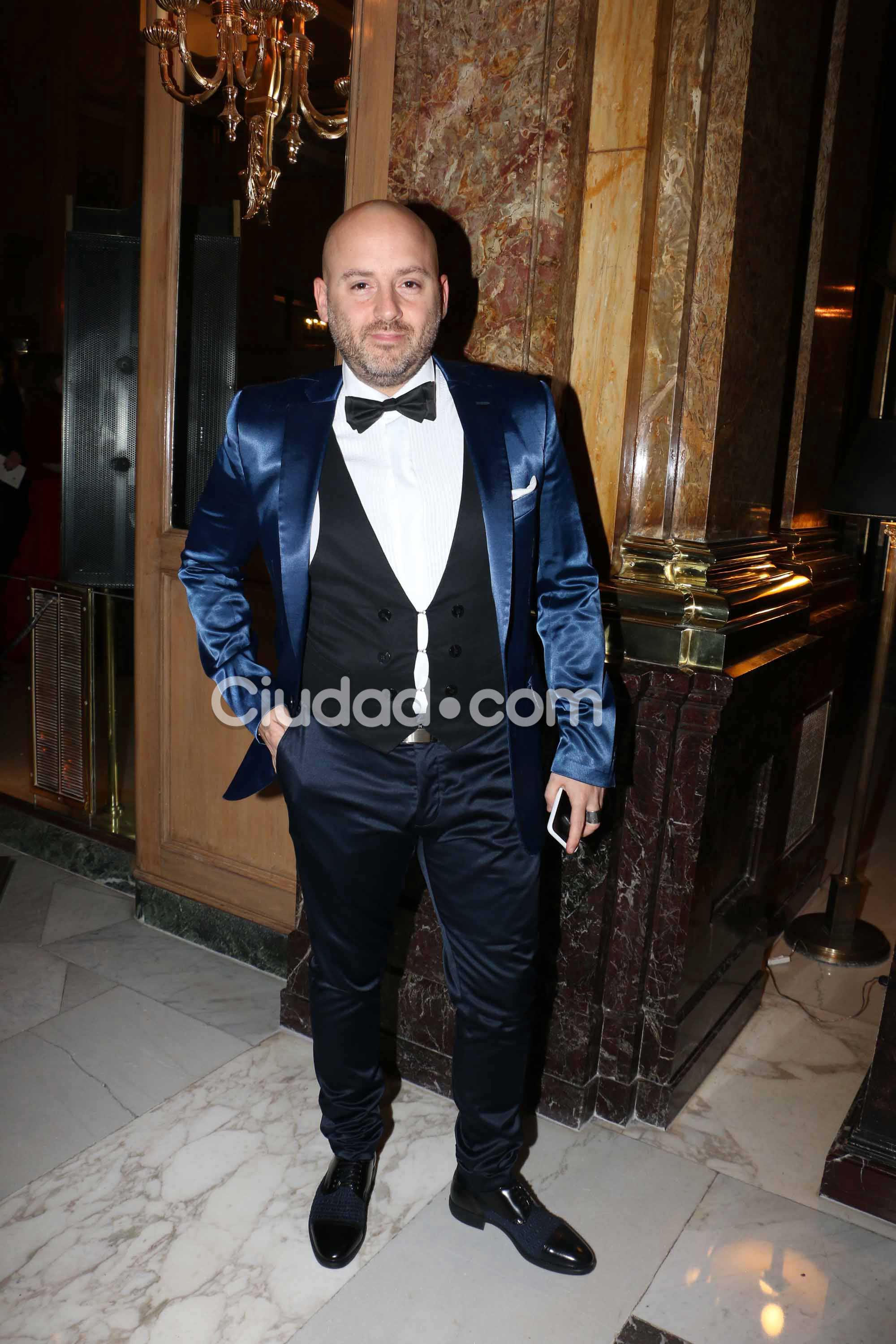 José María Muscari, en la gala de la Casa del teatro. (Foto: Movilpress)