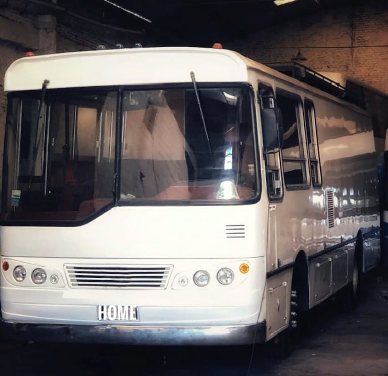 José mostró cómo es por dentro su motorhome. Foto: IG | josebiancook