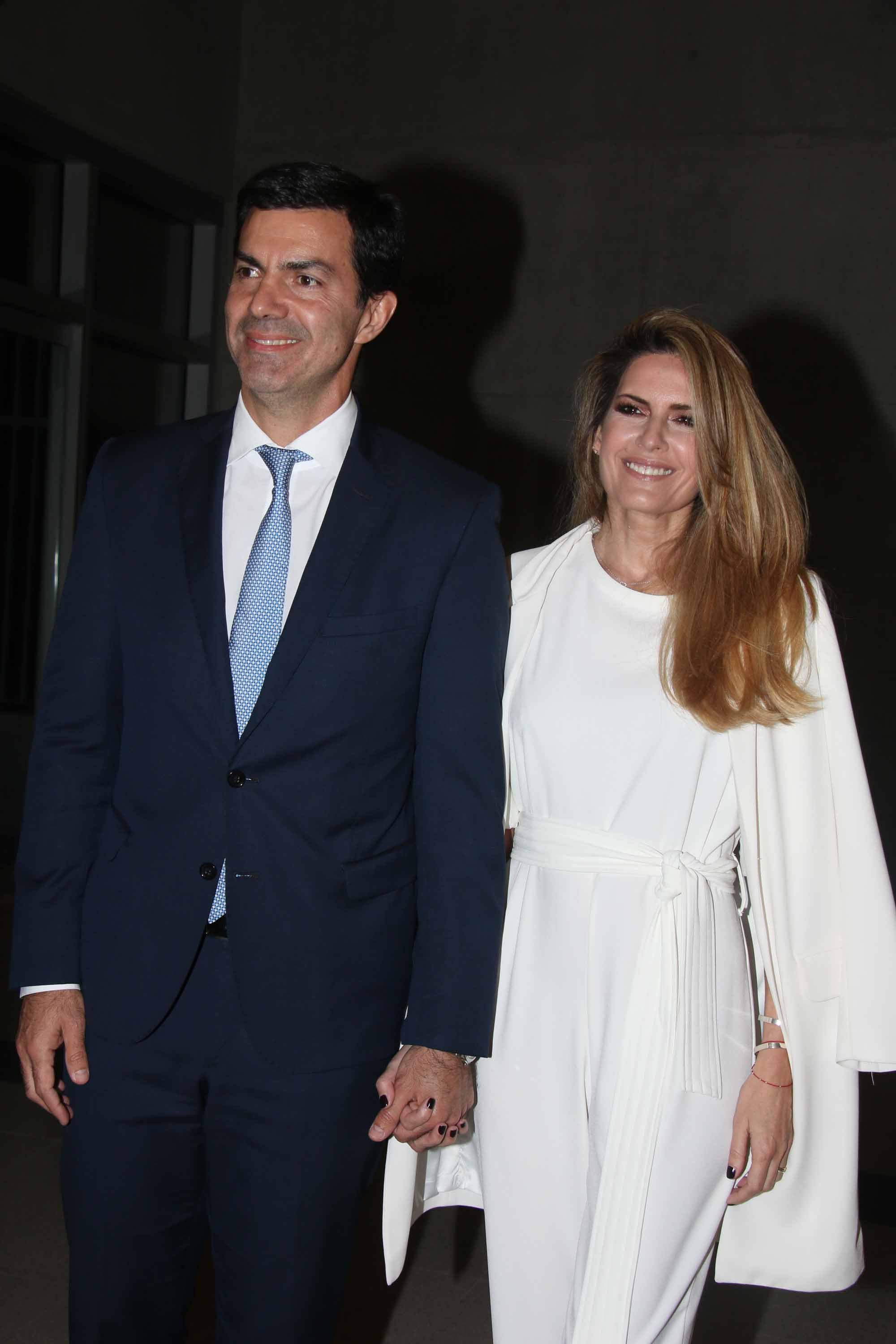 Juan Manuel Urtubey e Isabel Macedo en la cena de gala de la fundación Conciencia. (Foto: Movilpress)