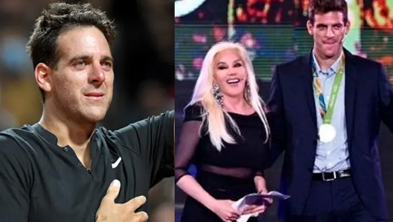 Juan Martín del Potro habló por primera vez del rumor de romance con Susana Giménez.