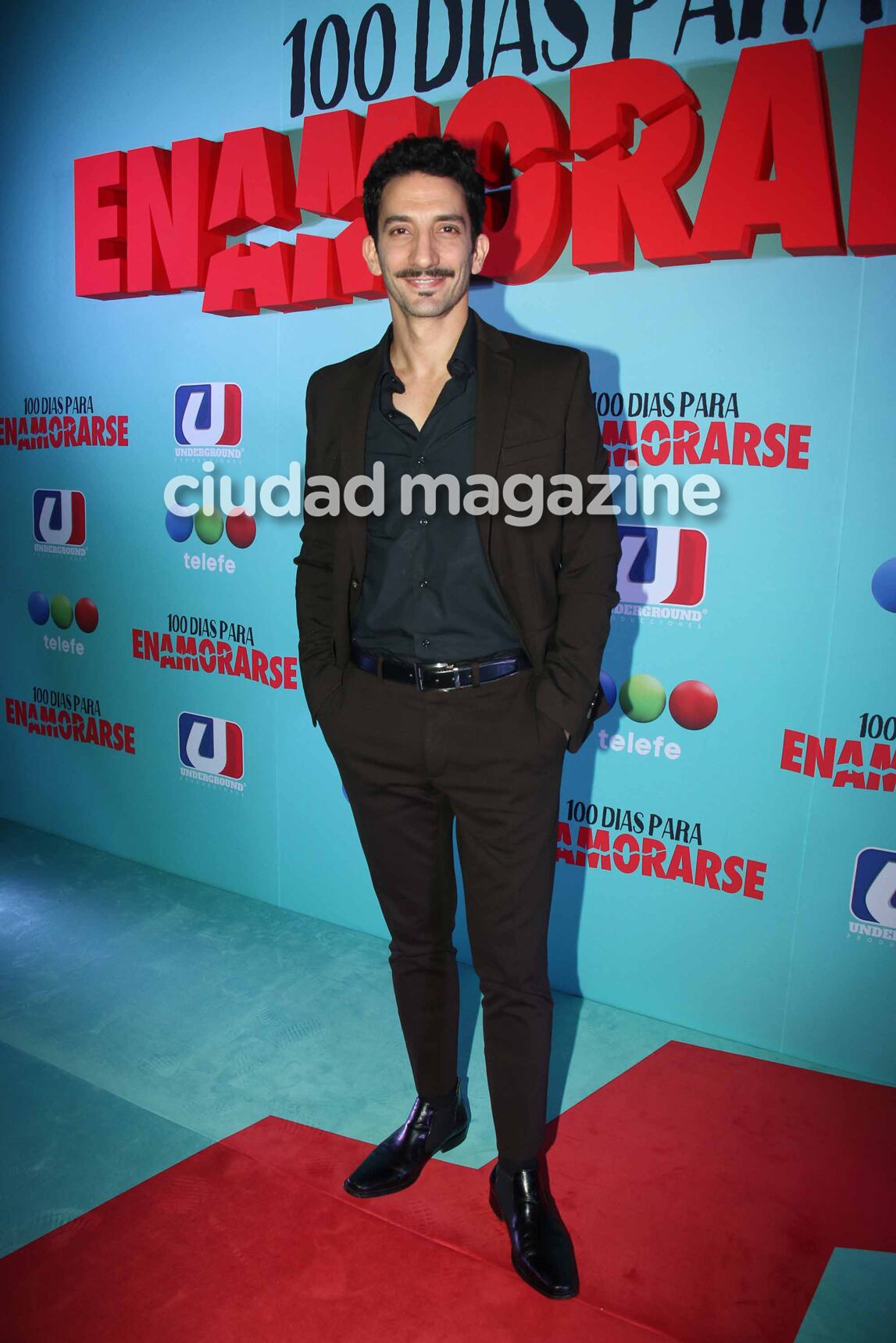 Juan Minujín, en la presentación de 100 días para enamorarse. (Foto: Movilpress)