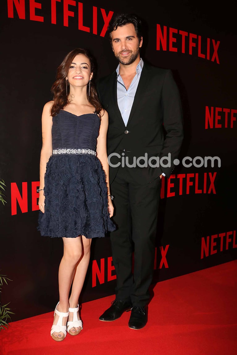 Juan Pablo di Pace y Nicole Soni Bringas de Fuller House. (Foto: Movilpress-Ciudad.com)