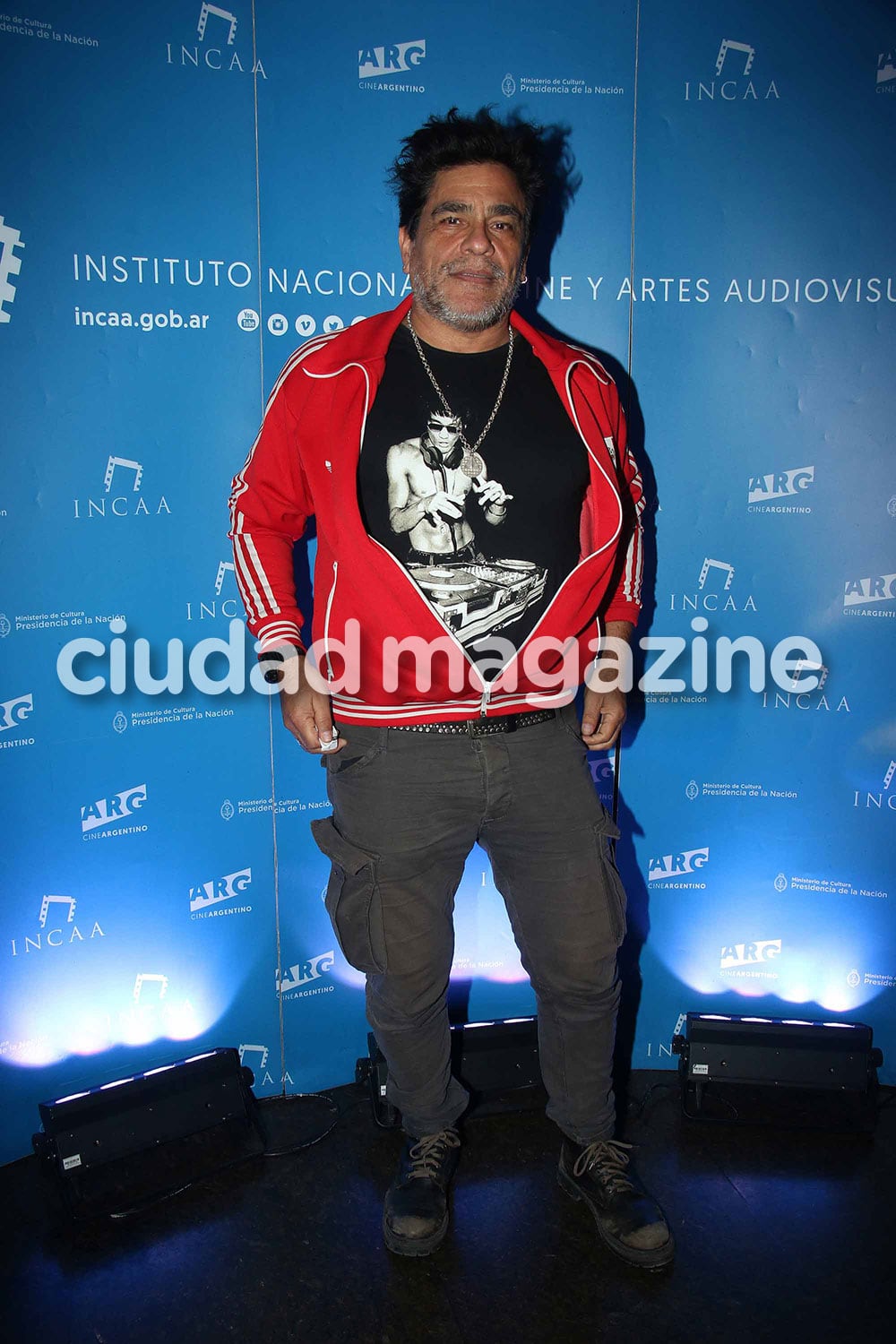 Juan Palomino en el estreno de Muere, monstruo, muere en el cine Gaumont. (Foto: Movilpress)