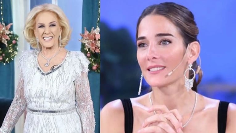 Juana habló del inminente regreso de Mirtha a la TV.