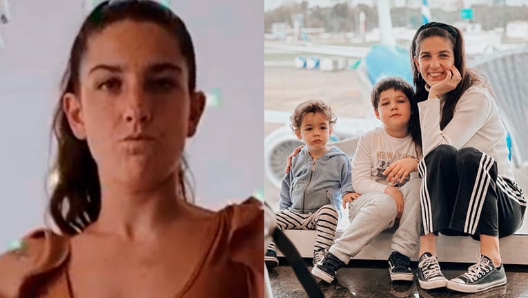 Juana Repetto apuntó contra quienes la criticaron por llevar a sus hijos de viaje a Brasil.