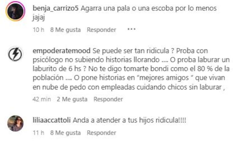 Juana Repetto tuvo un problema con su empleada doméstica y le llovieron las críticas