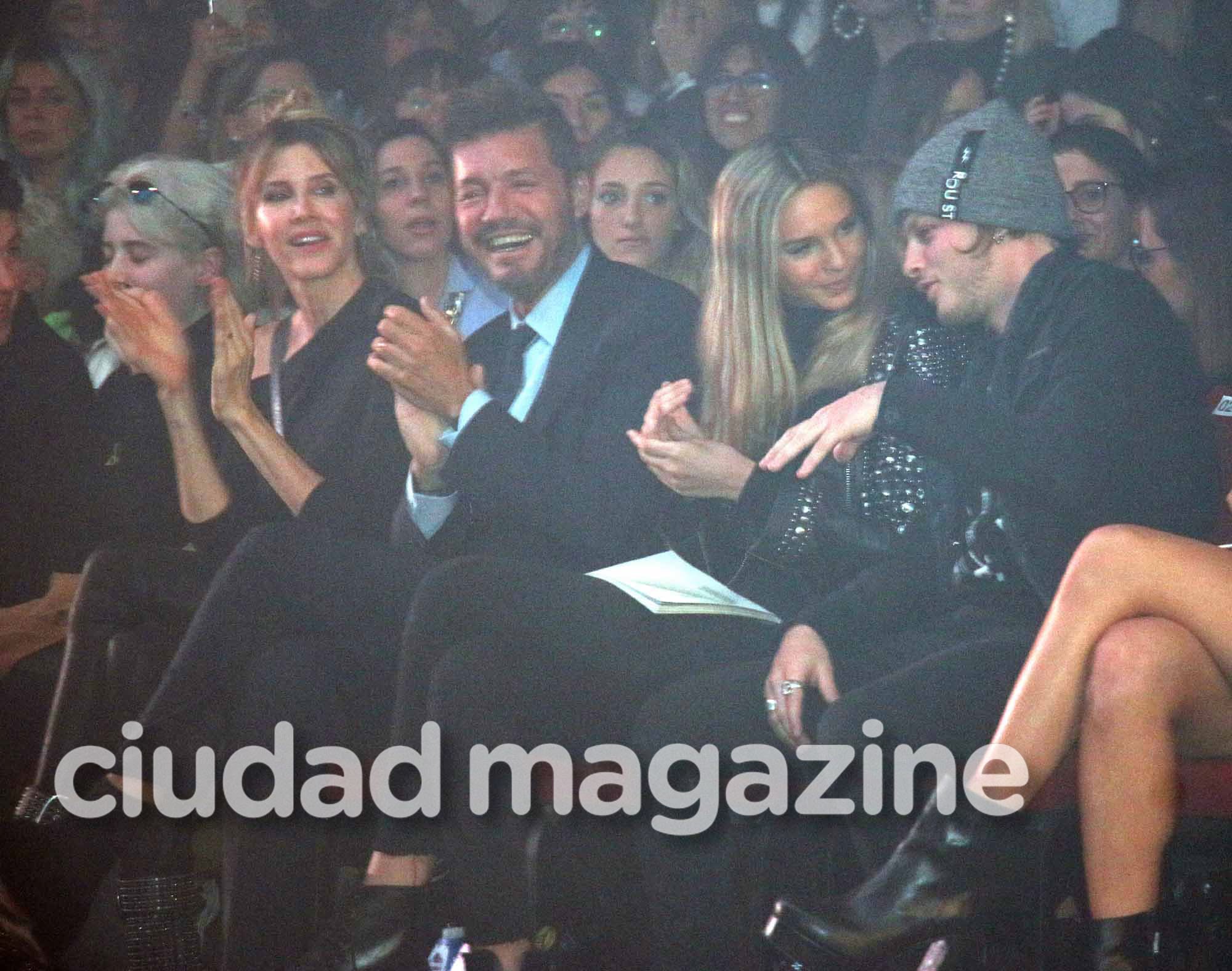 Juana Tinelli, muy enamorada con Mika Bonomi en un evento familiar en el Bafweek. (Foto: Movilpress)