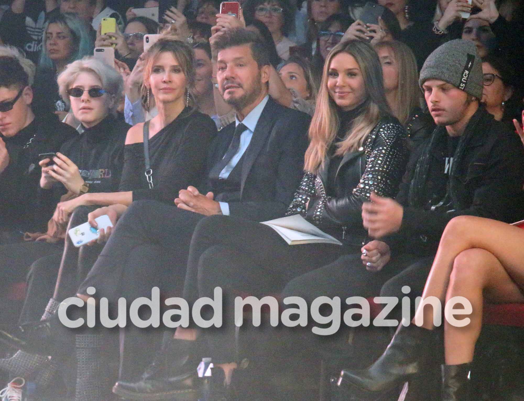 Juana Tinelli, muy enamorada con Mika Bonomi en un evento familiar en el Bafweek. (Foto: Movilpress)