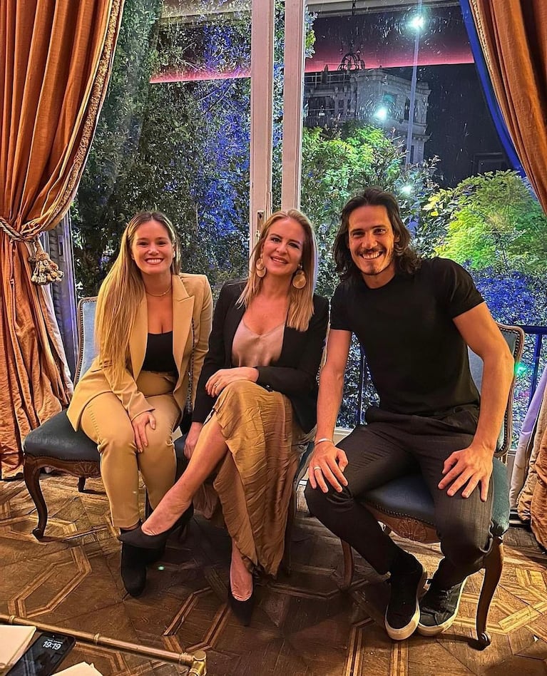 Juana Viale incomodó a la esposa de Edinson Cavani: los detalles del escándalo