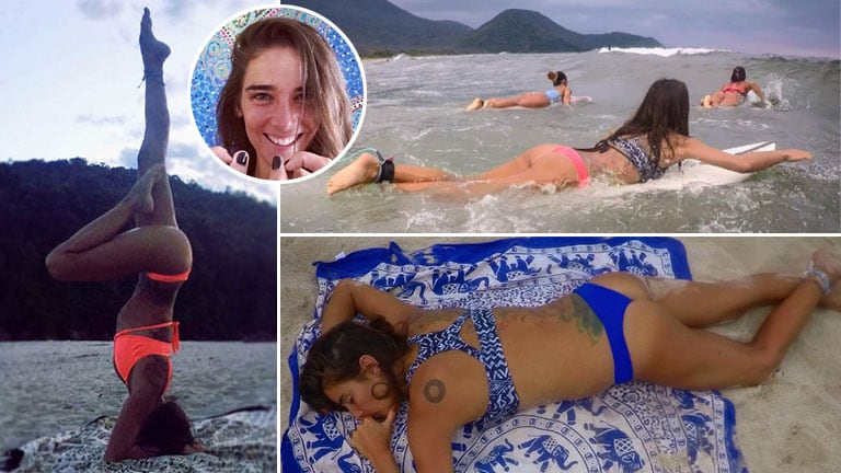 Juana Viale, una diosa argentina que hace yoga en Hawai