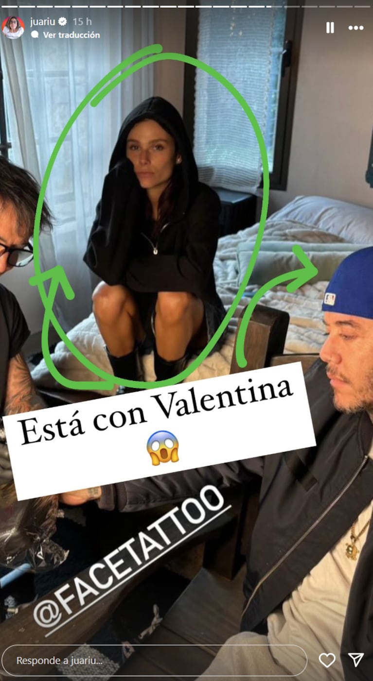 Juariu mostró las pruebas que vinculan a Sebastián con Valentina.