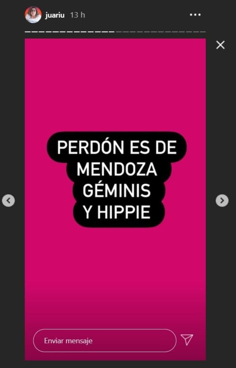 Juariu mostró quién es la mujer de los chats en el escándalo de Capristo con Conti: "Para tranquilidad de Silvina Luna"