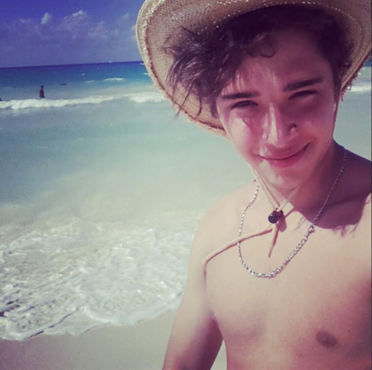 Julián Serrano en Cancún. (Foto: Twitter @JulianSerrano01)