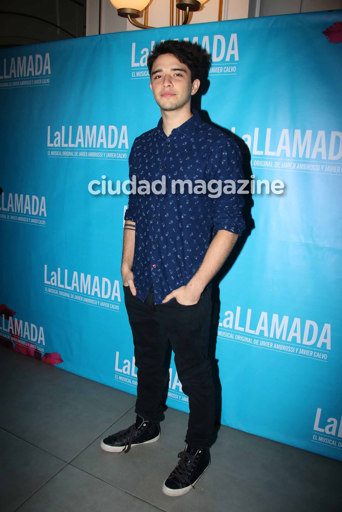 Julián Serrano en la función de prensa de La Llamada. (Foto: Movilpress)