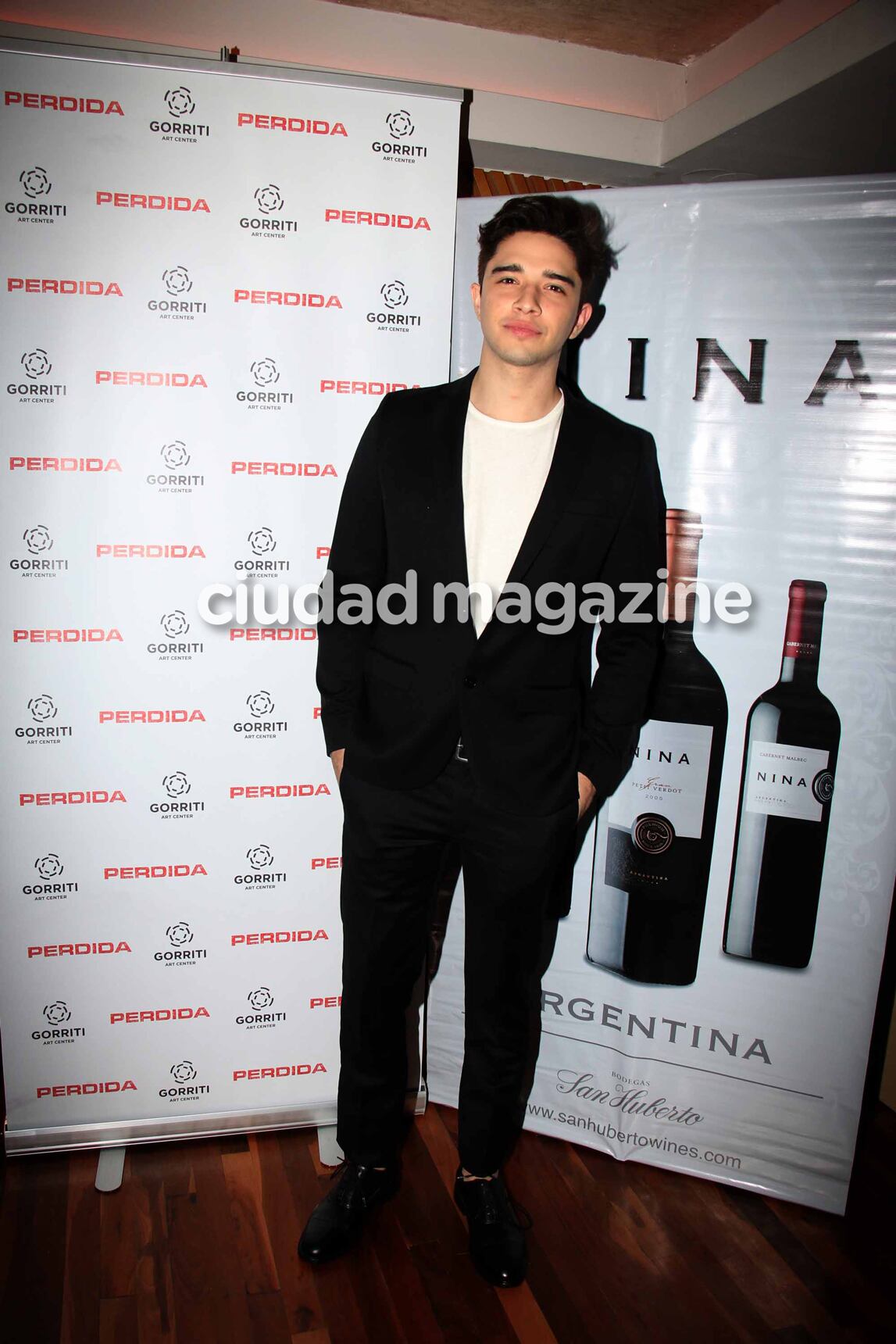 Julián Serrano, en la premiere de Perdida. (Foto: Movilpress)