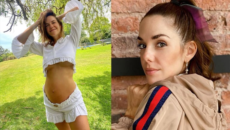 Julieta Nair Calvo compartió la foto más linda luciendo su pancita de embarazada.