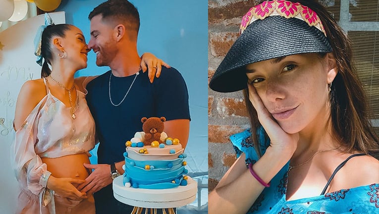 Julieta Nair Calvo compartió las fotos íntimas de su baby shower.