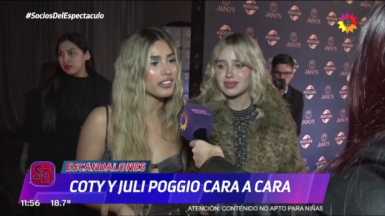 Julieta Poggio y Coti Romero hablaron con Socios del Espectáculo.