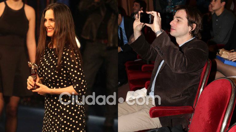 Julieta y Brent, súper enamorados en los Cóndor de Plata (Fotos: Archivo Ciudad.com /Movilpress). 