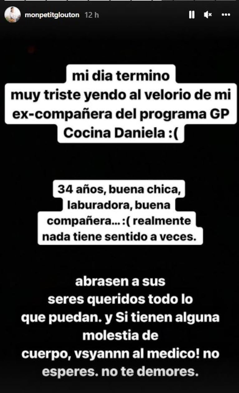 Karina Gao despidió a Daniela "Chili" Fernández, de El gran premio de la cocina: "A veces, nada tiene sentido"