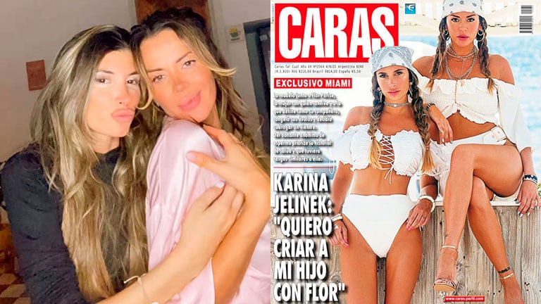 Karina Jelinek y Flor Parise formarán una familia juntas