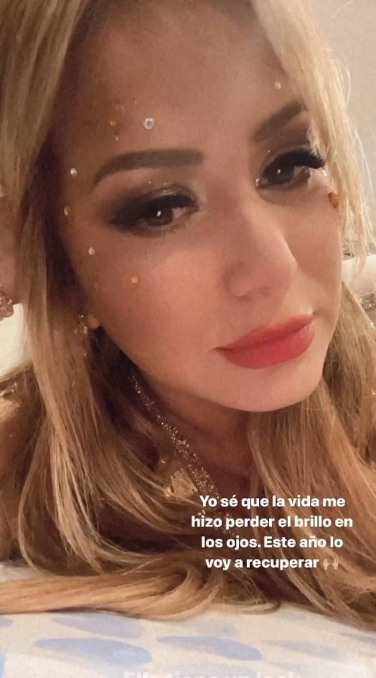 Karina La Princesita sorprendió con su triste posteo en Navidad: "La vida me hizo perder el brillo en los ojos"