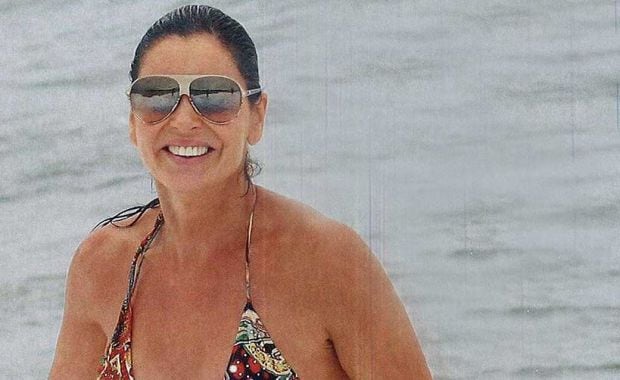 Karina Mazzocco, divina a los 42 años. (Foto: Revista Caras)