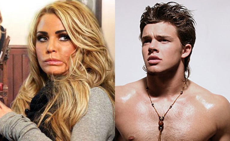 Katie Price, durísima con su ex novio, el argentino Leandro Penna (Foto: Web). 