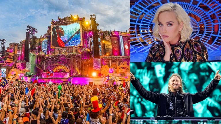 Katy Perry, Guetta y Steve Aoki prometen un Tomorrowland virtual histórico