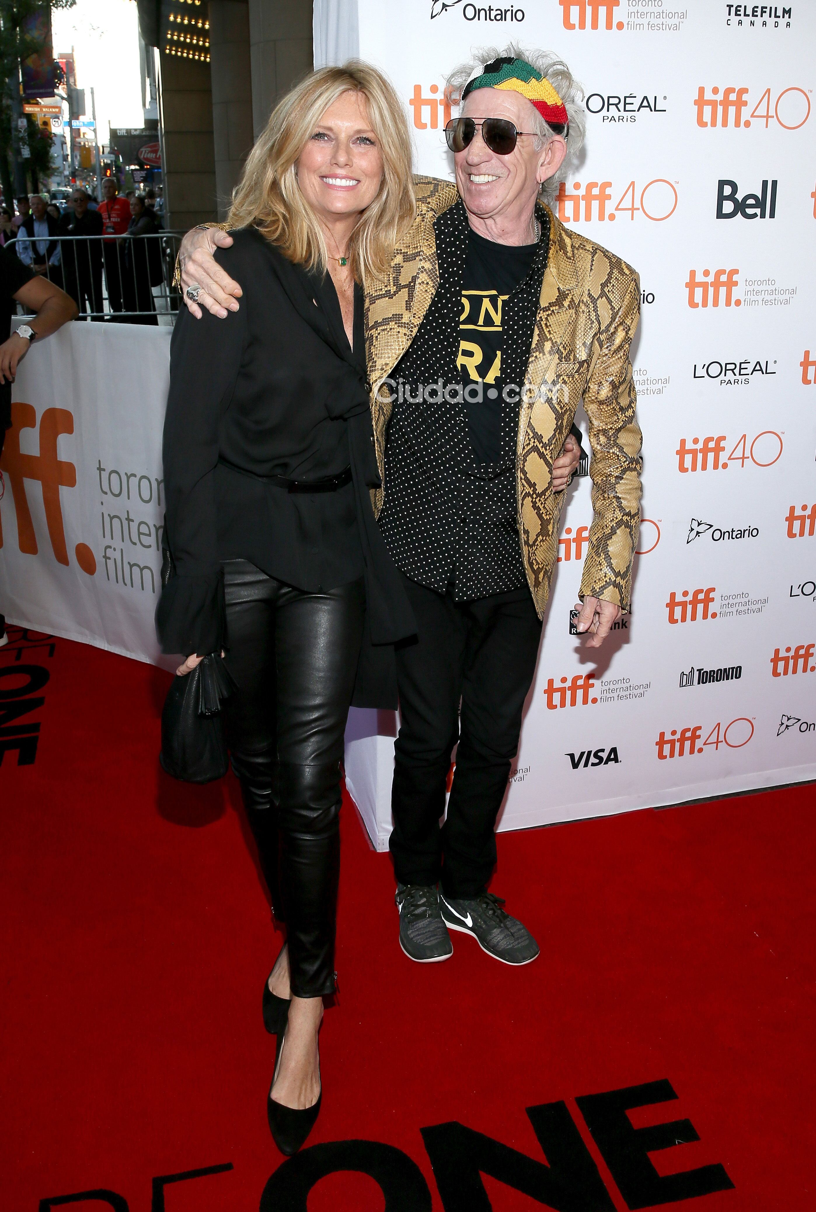 Keith Richards, en el Festival de Cine de Toronto. (Foto: AFP)