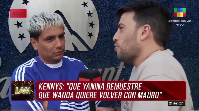 Kennys Palacios habló con LAM.