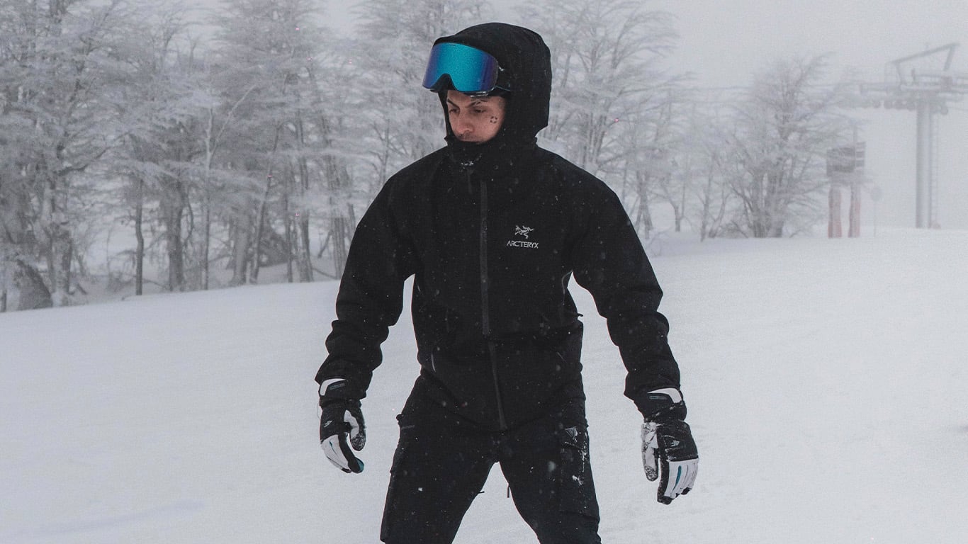 Khea disfrutó de la nieve en Cerro Chapelco