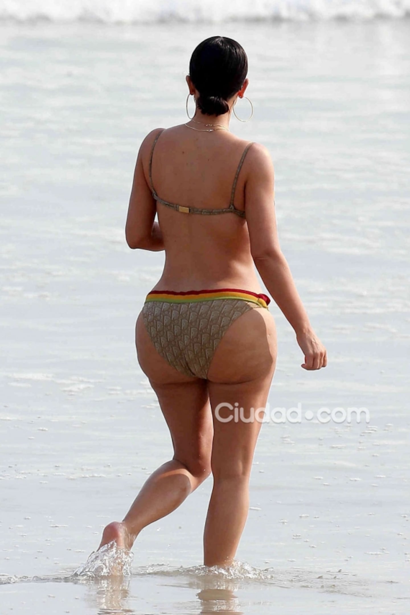 Kim Kardashian, sus fotos sin Photoshop en bikini en las playas de Tulum |  Ciudad Magazine