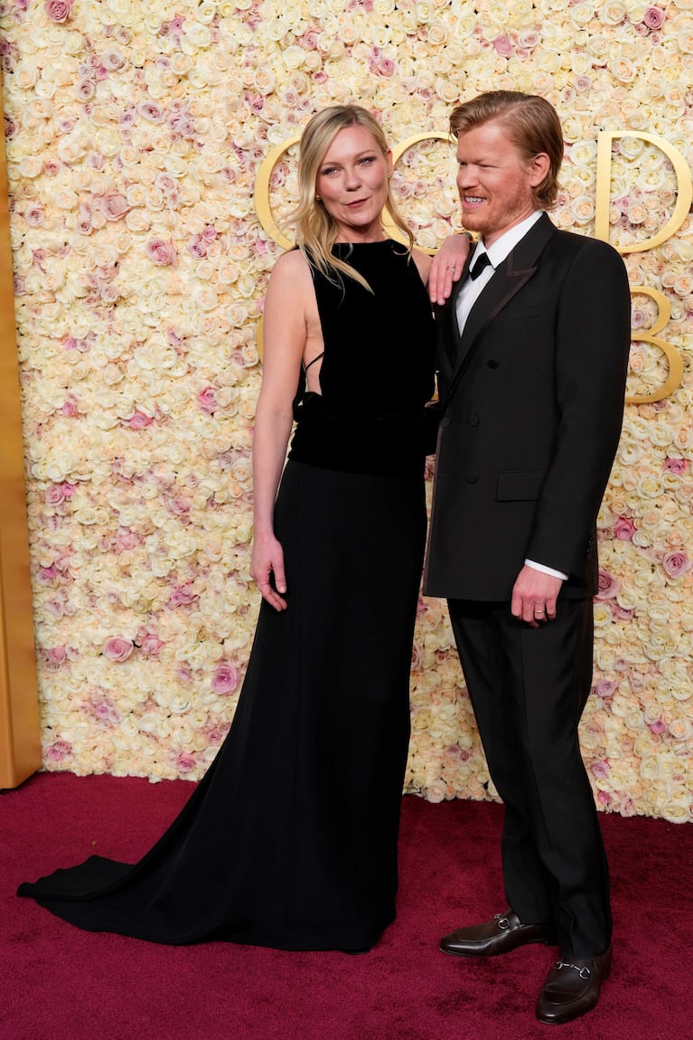 Kirsten Dunst y Jesse Plemons Foto: AP