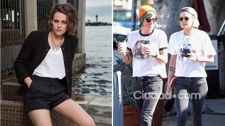 Kristen Stewart y Alicia Cargile, enamoradísimas y a la vista de todo el mundo. (Foto: Web y Ciudad.com)