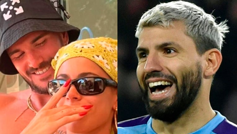 Kun Agüero chicaneó a Rodrigo de Paul por su noviazgo con Tini Stoessel.